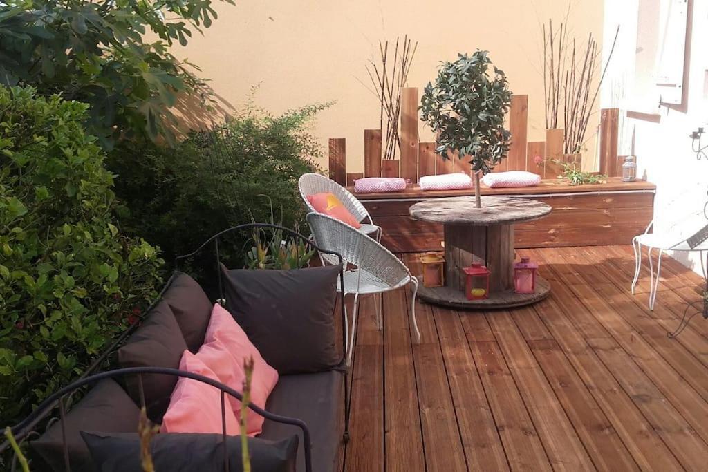 Maison 4 Chambres 12 Pers A 2,8Km Du Circuit Et Proche Bouleries Jump Le Mans Exterior foto